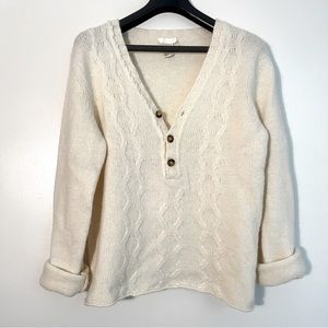 Diesel Wool Cream Sweater Large / Extra Large